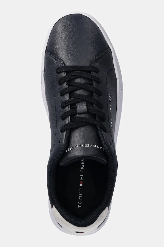 Tommy Hilfiger TH COURT LTH DETAIL Erkek Deri Spor Ayakkabı