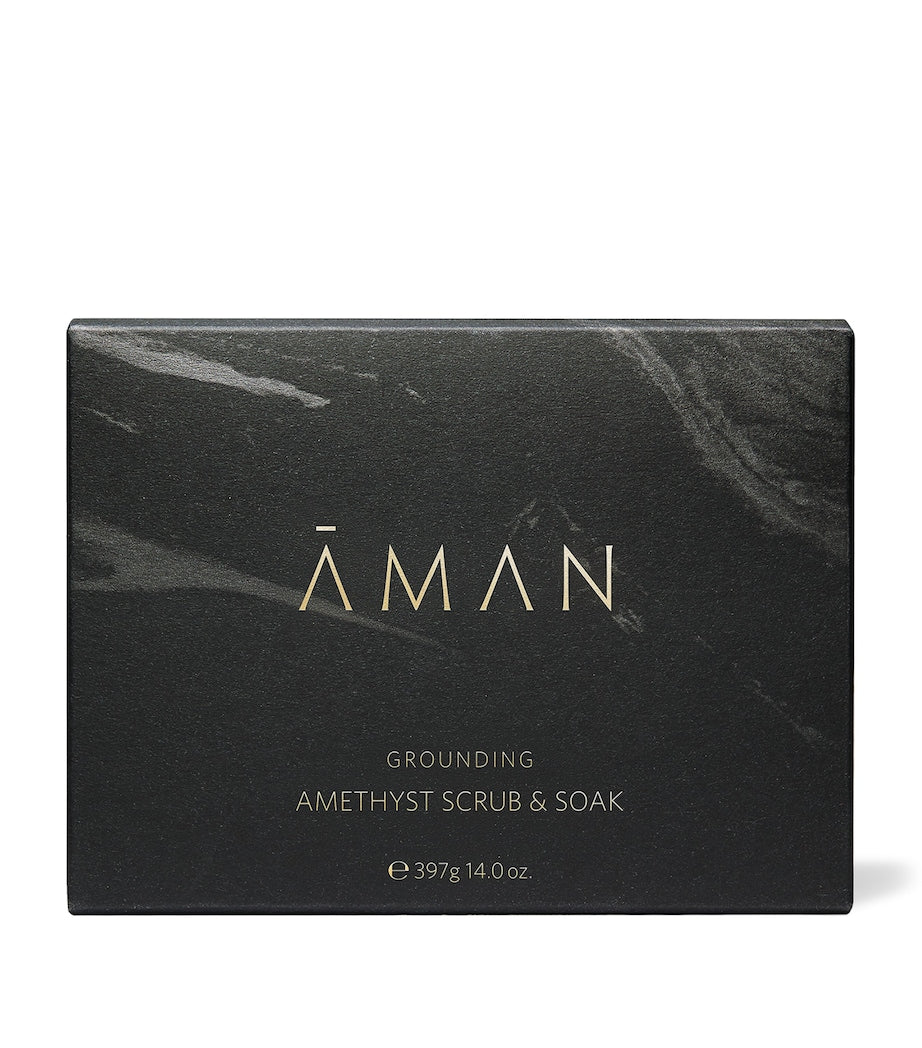 Grounding Amethyst Scrub and Soak (340g)