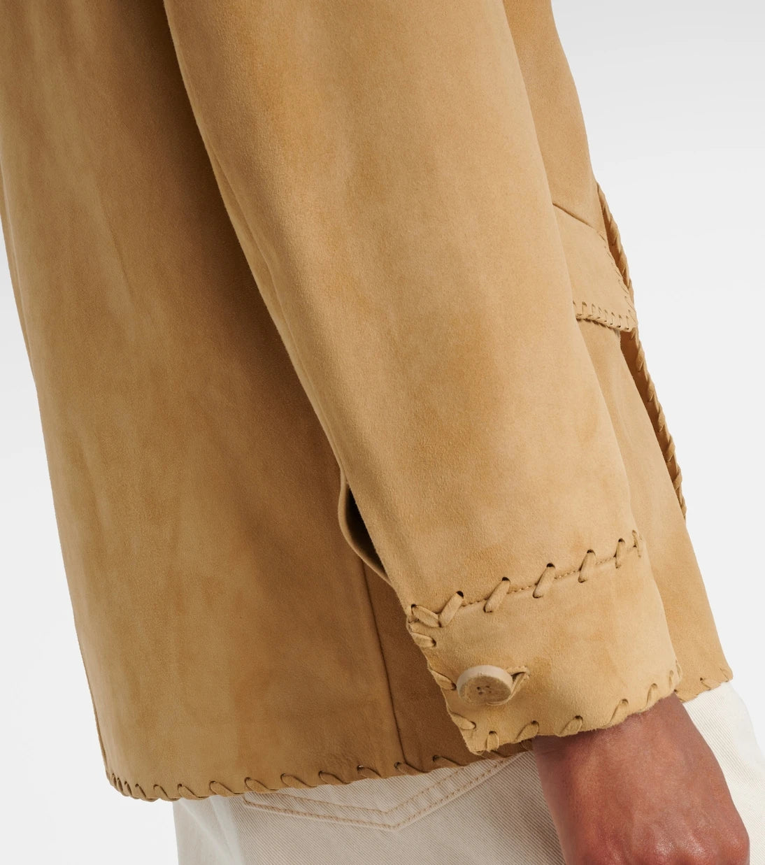 Ralph Lauren Collection - جاكيت رايلاند شمواه مزين بالأهداب