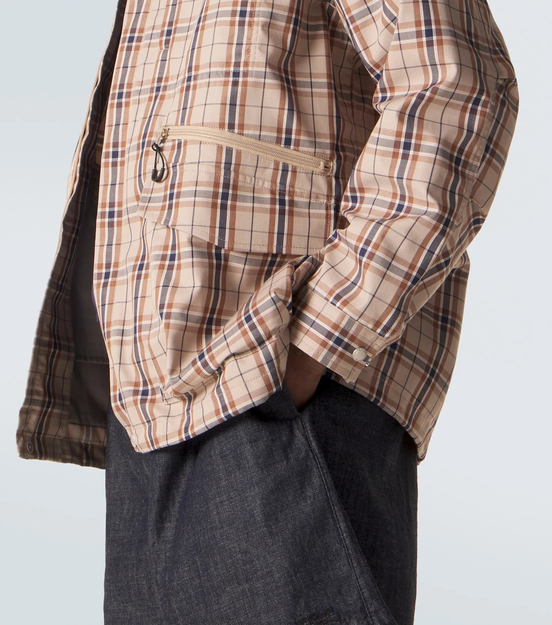 Comme des Garçons Homme - Checked cotton-blend jacket