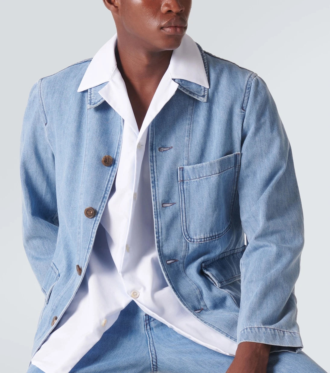 Dries Van Noten - Denim overshirt
