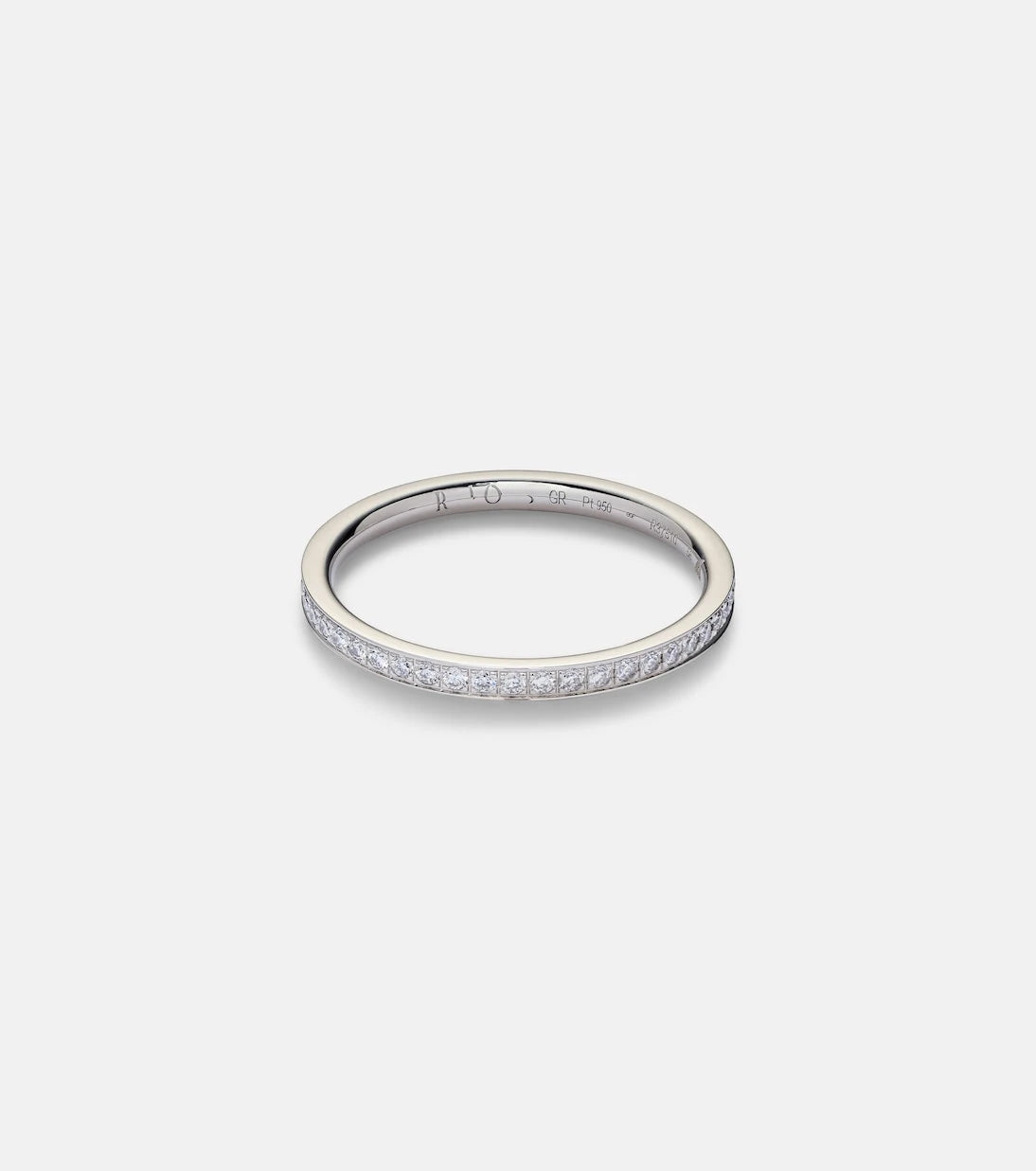Repossi - Berbere platinum ring with diamonds