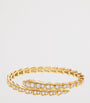 Yellow Gold and Diamond Serpenti Viper Bracelet