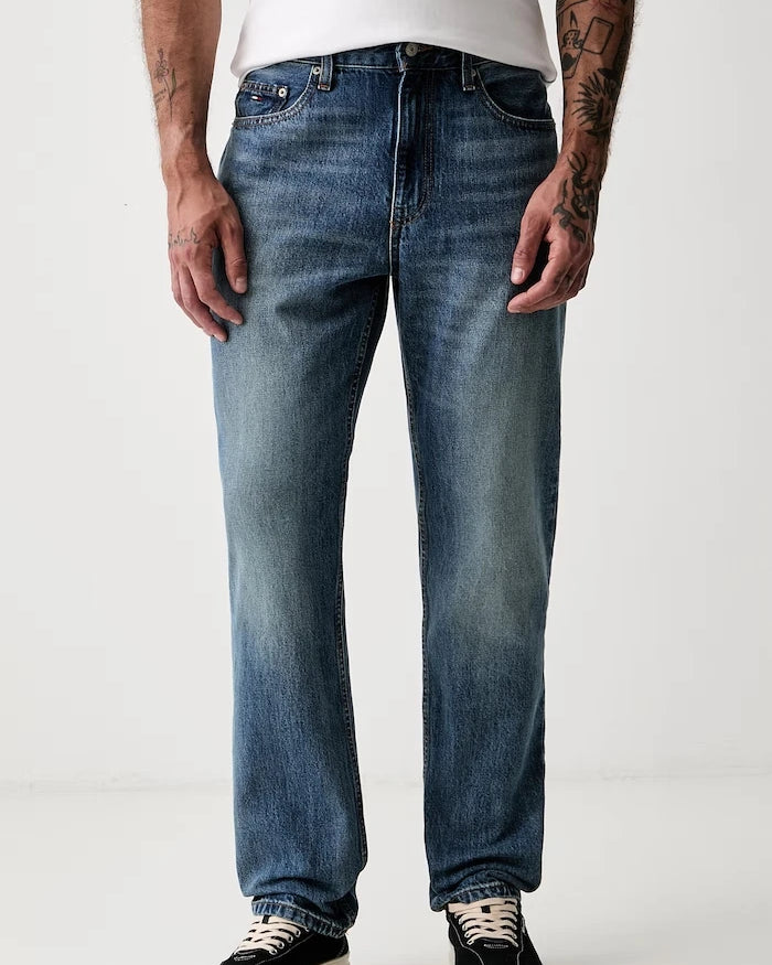 Tommy Jeans straight erkek jean pantolon