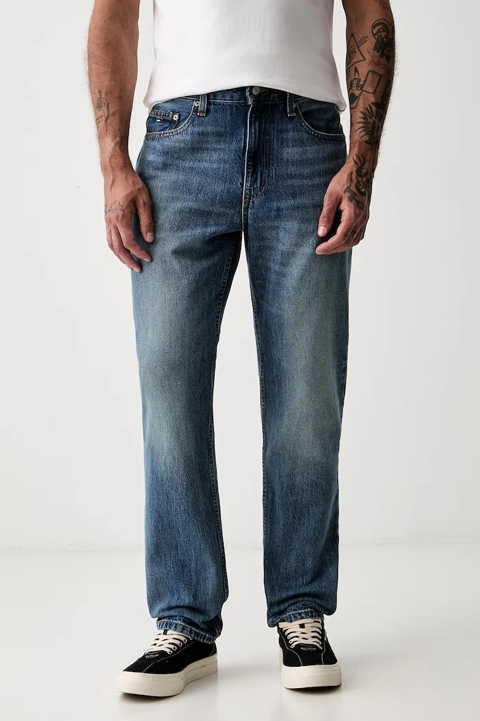 Tommy Jeans straight erkek jean pantolon