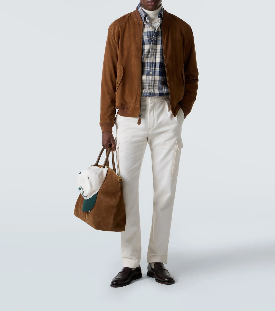 Ralph Lauren Purple Label - Cotton cargo pants