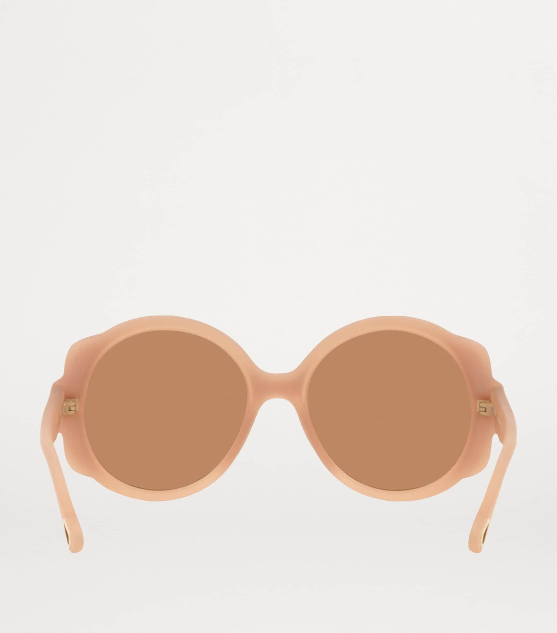 Pink Round Flower Sunglasses