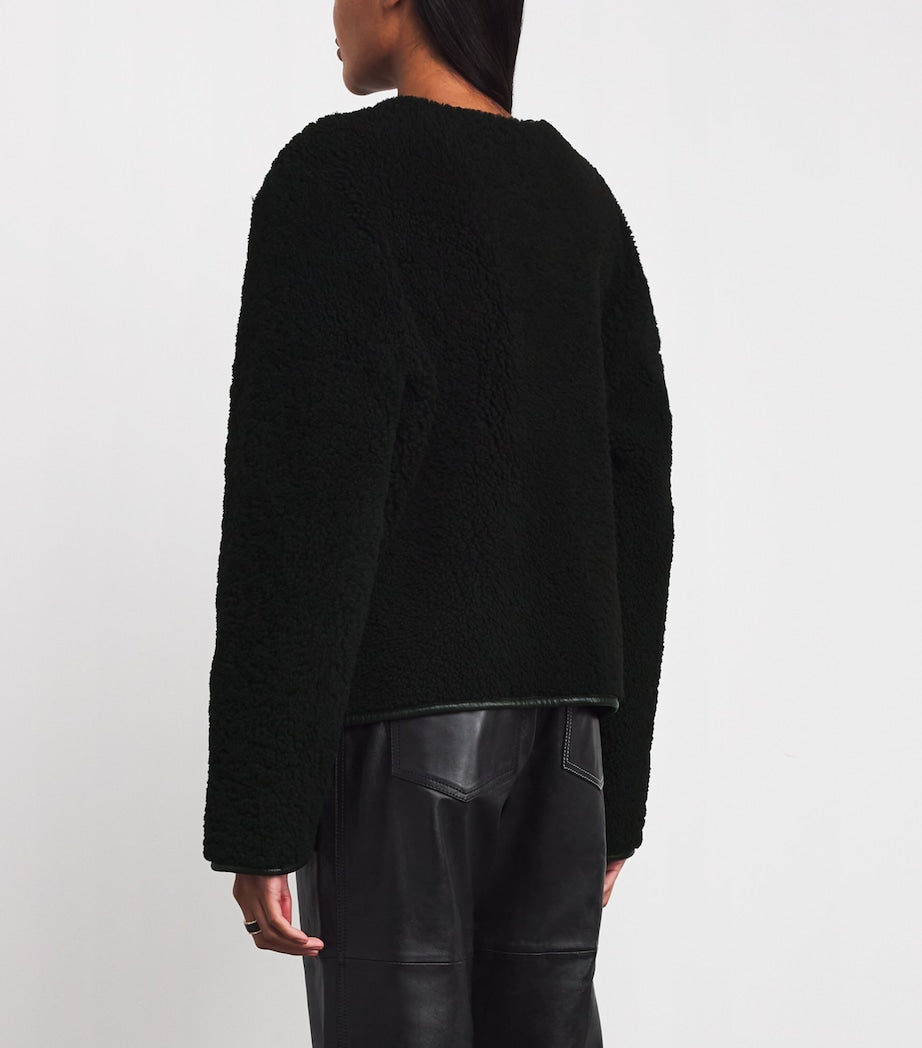 Blazé Milano Shearling Bliss Bomber Jacket