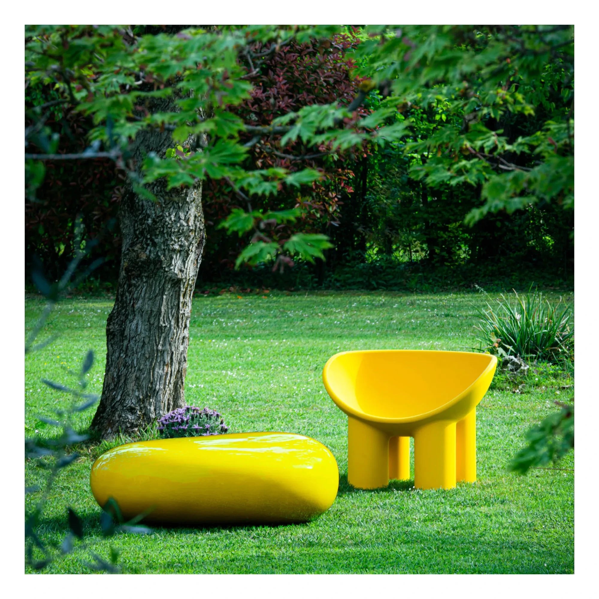 Driade - Roly Poly armchair - Faye Togood | Ochre