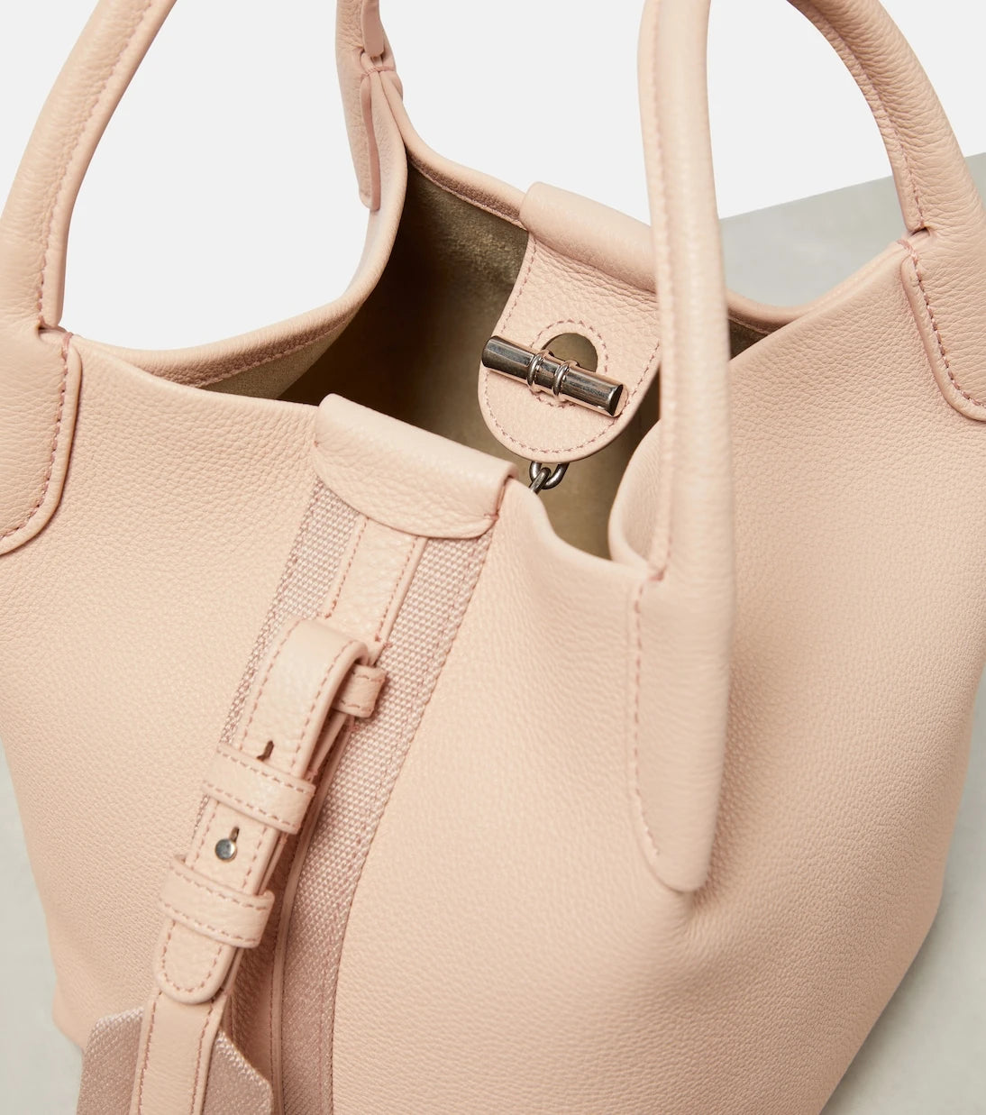 Loro Piana - Bale Small leather tote bag