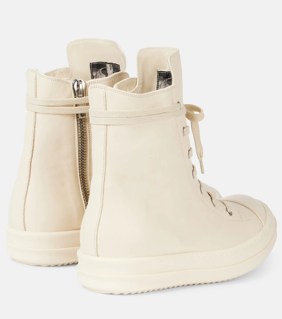 Rick Owens - Leather sneakers