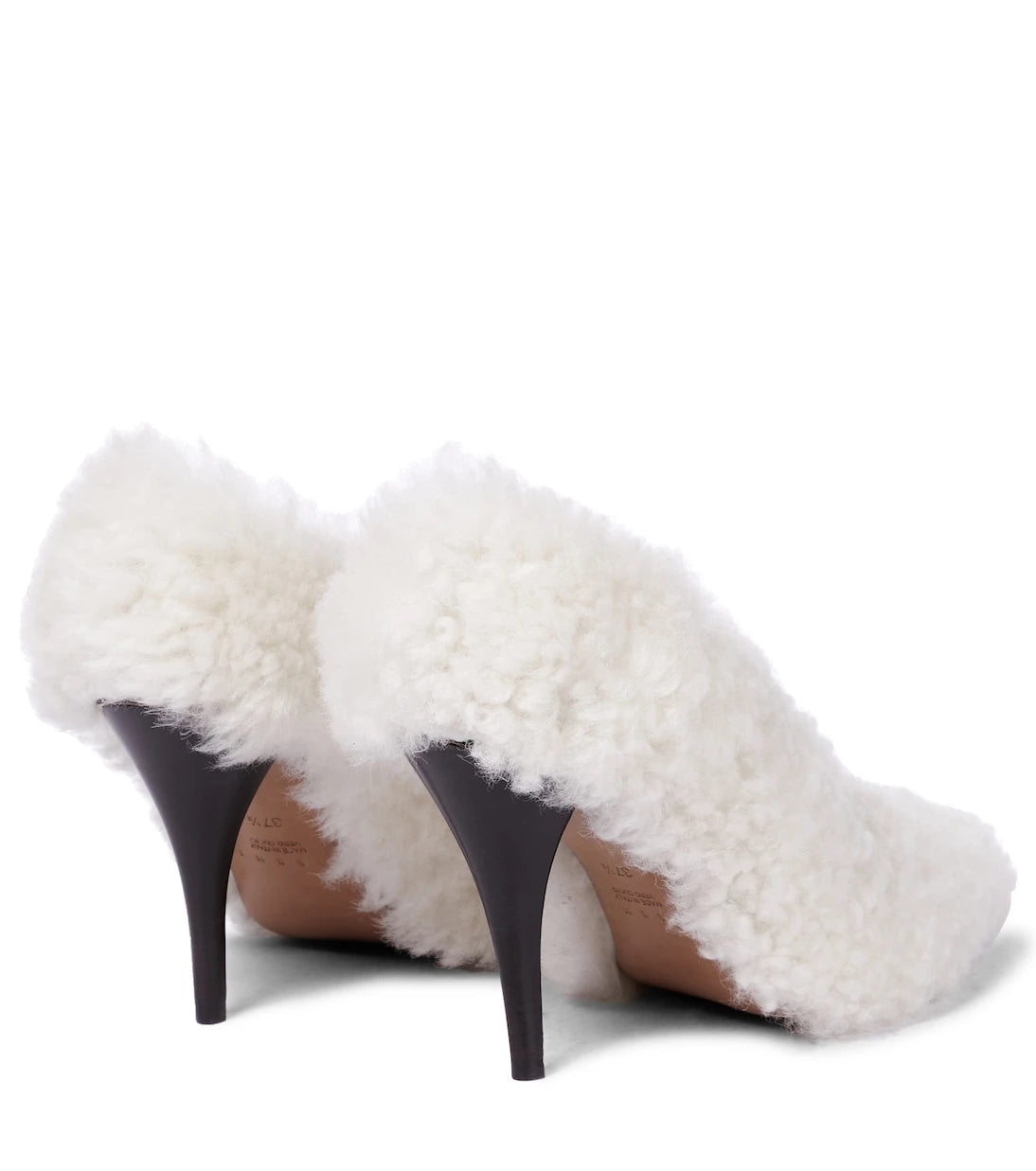 Marni - Shearling pumps