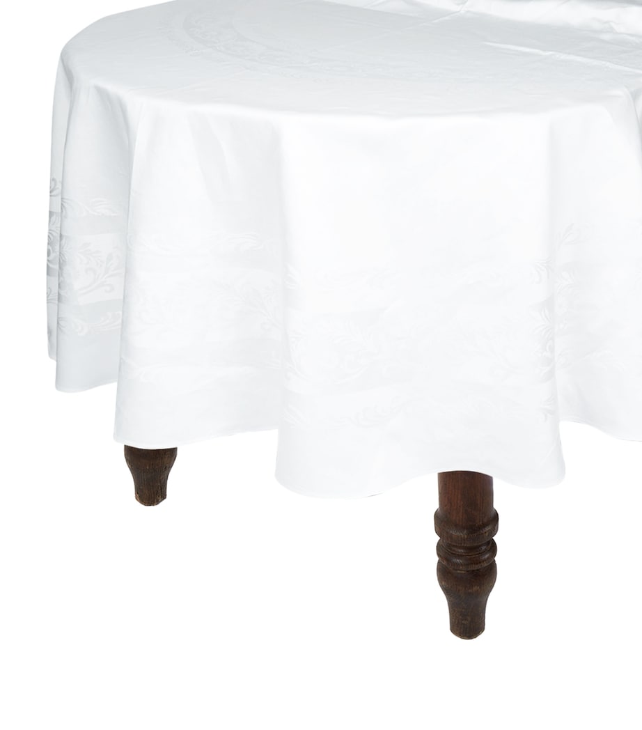 Thomas Ferguson Linen Double Damask Tablecloth (274cm x 274cm)