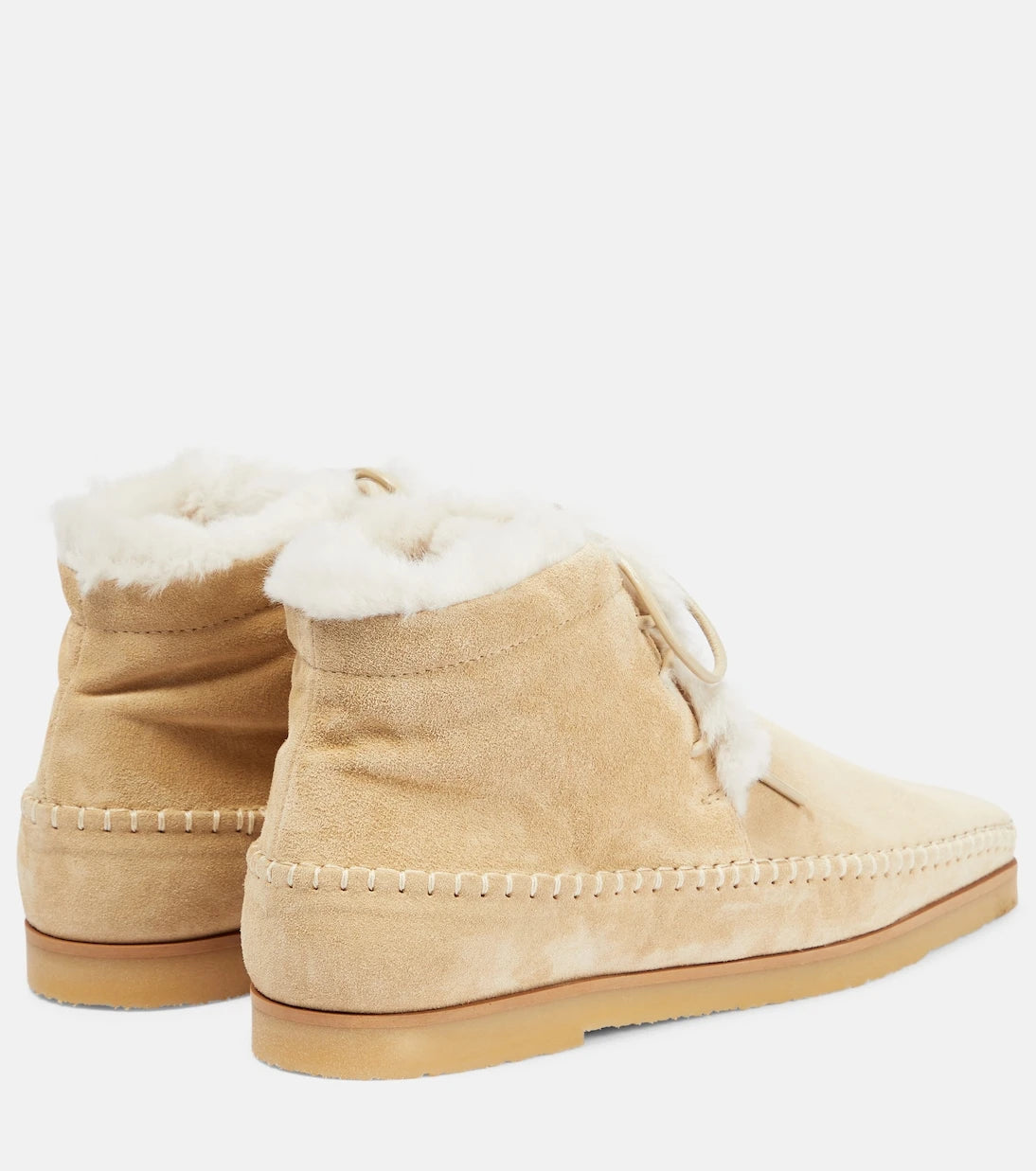 Toteme - Lace-up suede moccasins
