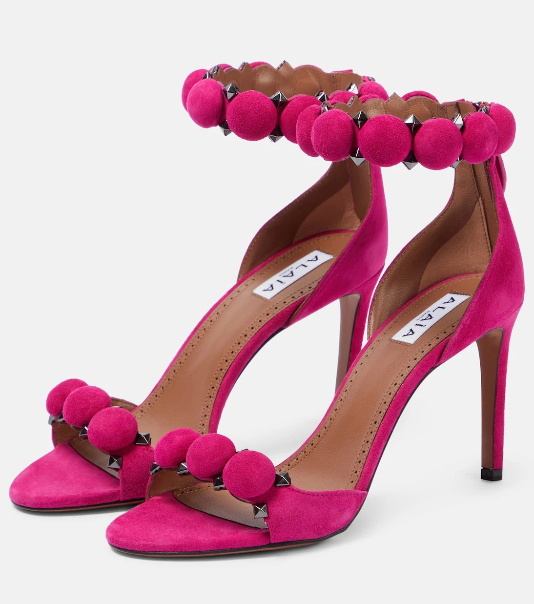 Alaïa - La Bombe suede sandals