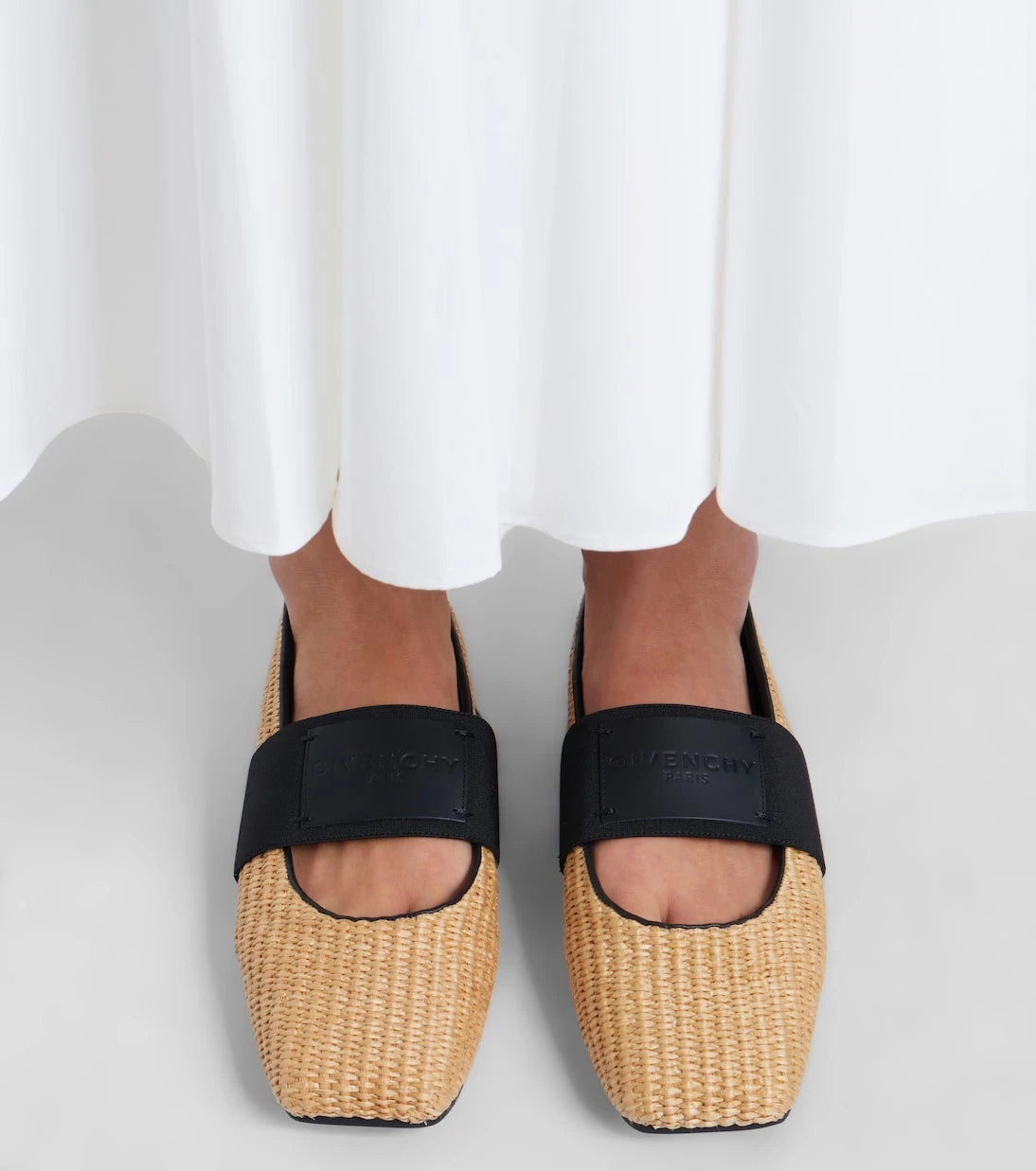 Givenchy - Sliced Square Mary Jane flats