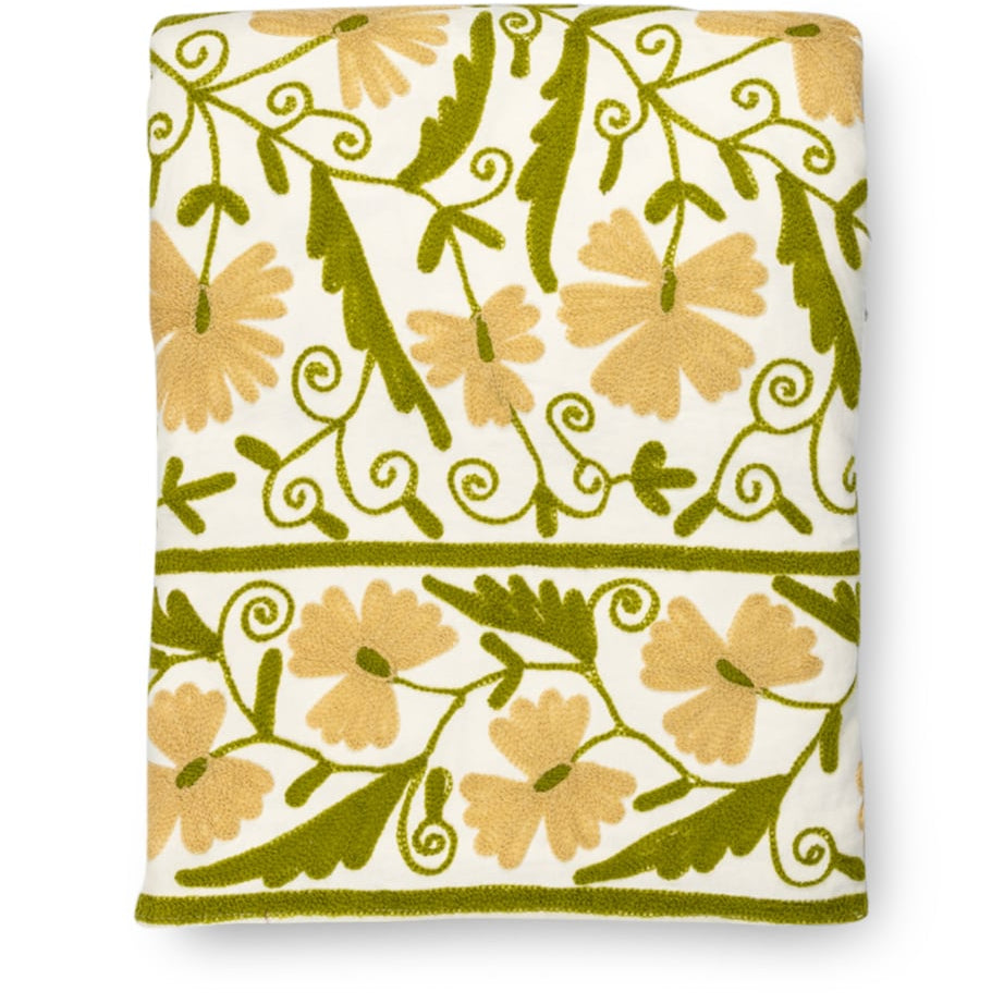 Maison Margaux Cotton Suzani Tablecloth (180cm x 300cm)