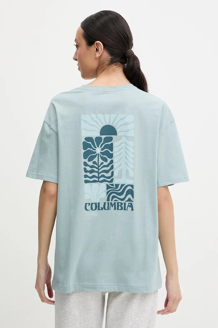 Памучна тениска Columbia Rolling Bend