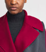 Red Wool-Cashmere Delano Coat