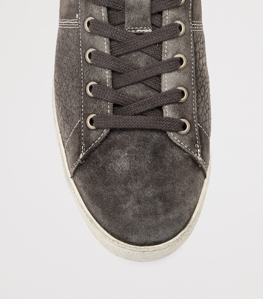 Suede Leon Low-Top Sneakers