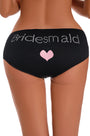 Rhinestone Bridesmaid Boy Shorts Panties