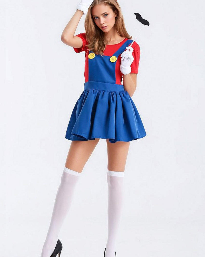 Sexy Video Game Plumber Costume
