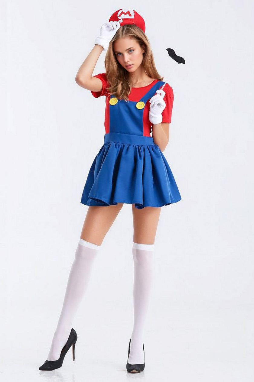 Sexy Video Game Plumber Costume