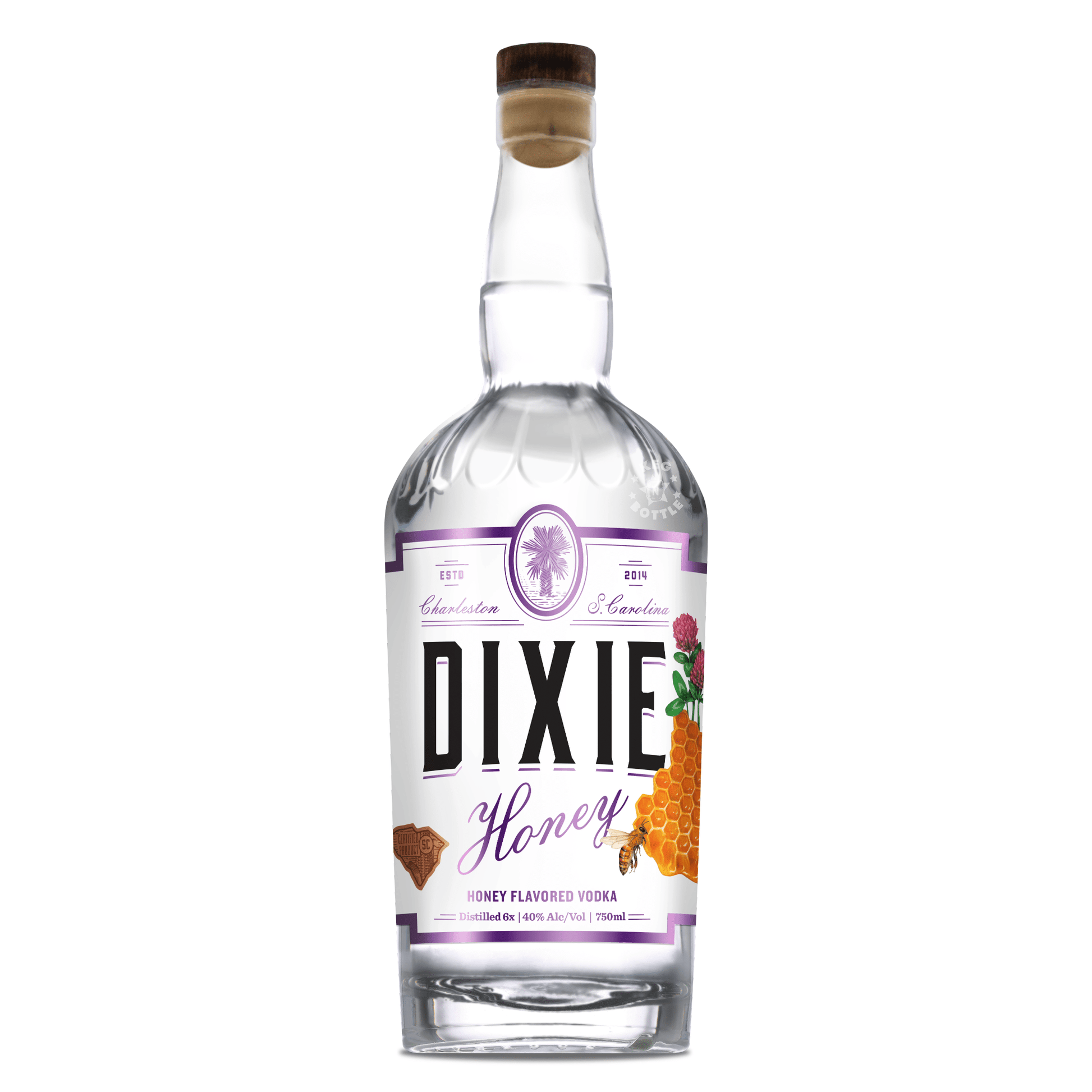 Dixie Honey Vodka (750 ml)
