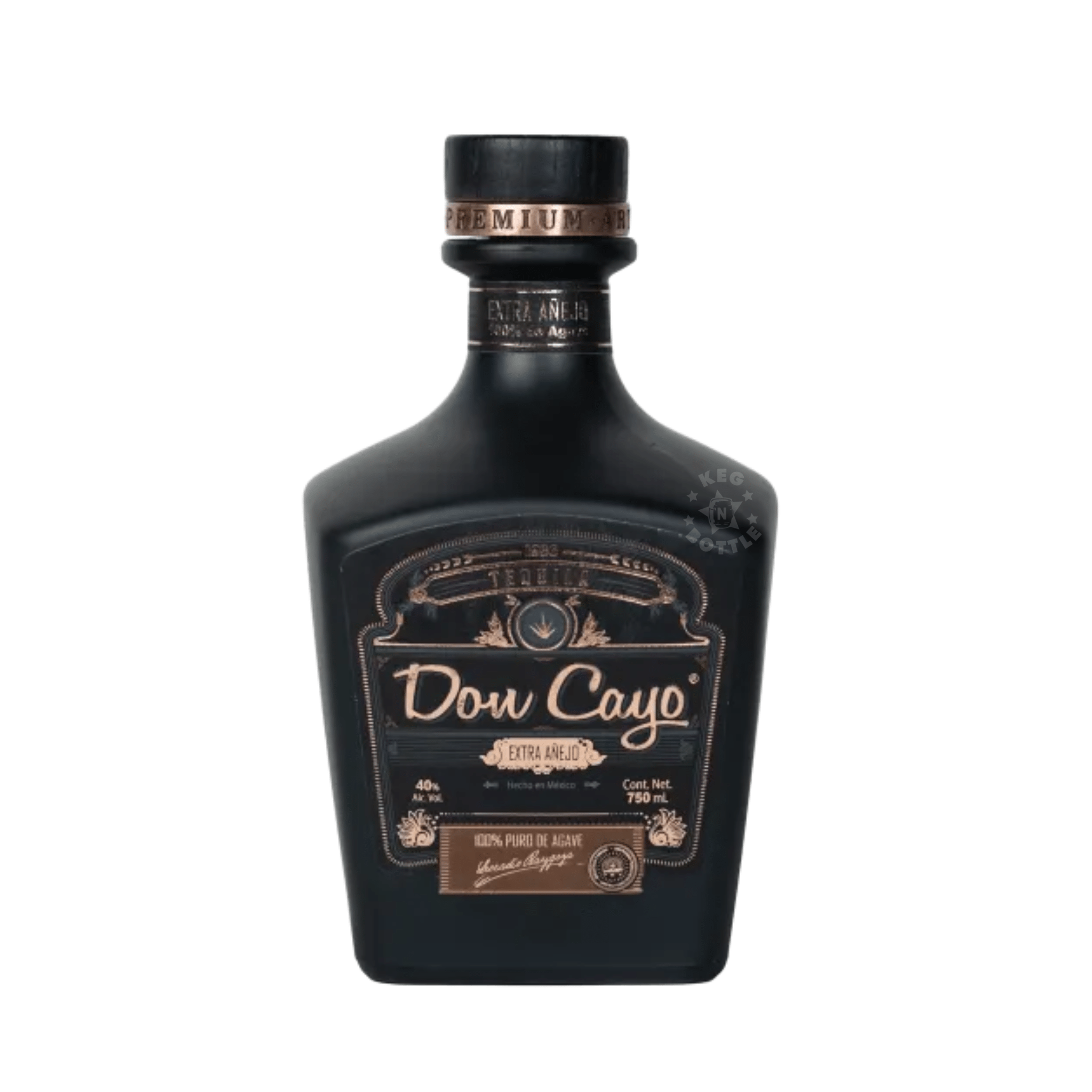 Don Cayo Extra Anejo Black Tequila (750 mL)