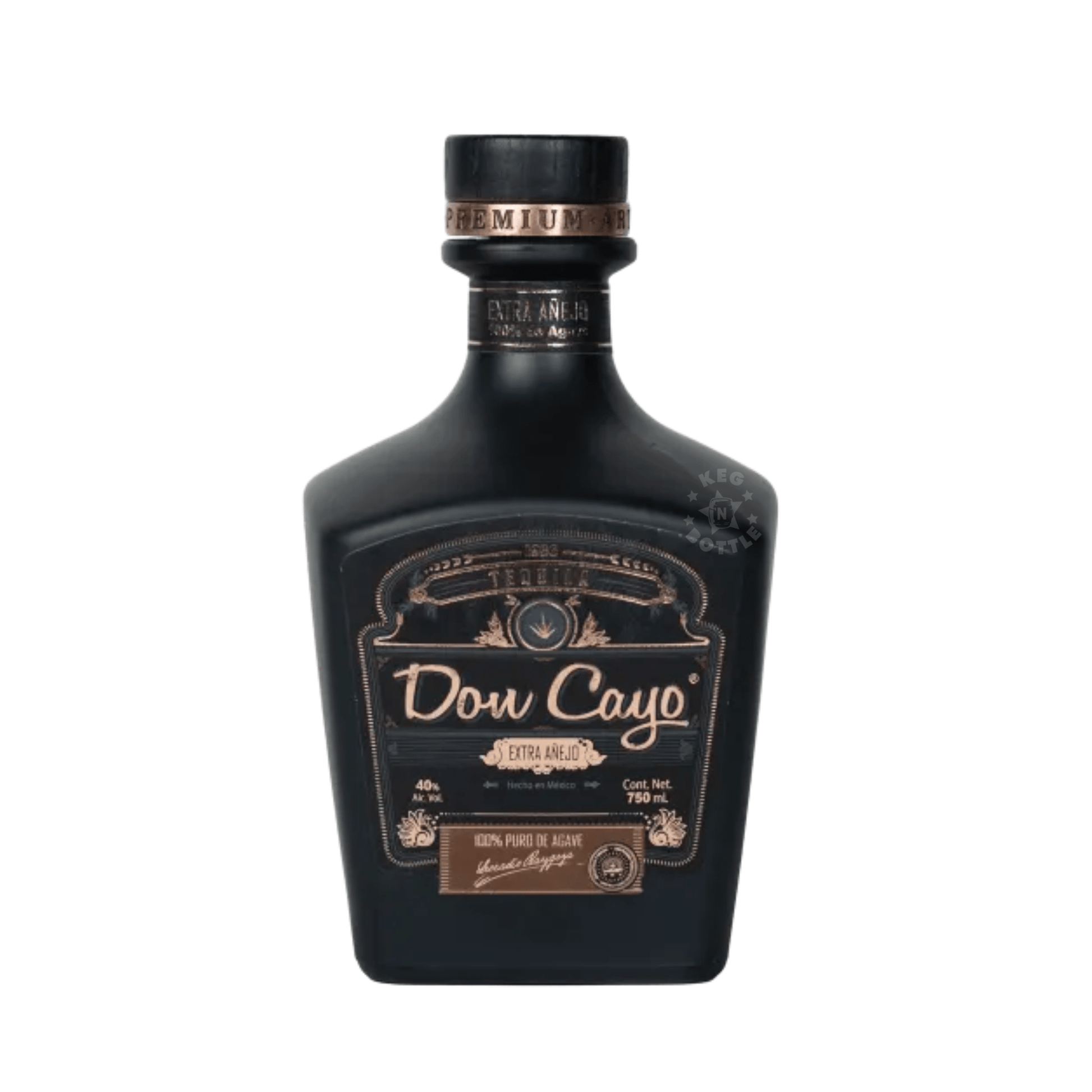 Don Cayo Extra Anejo Black Tequila (750 mL)