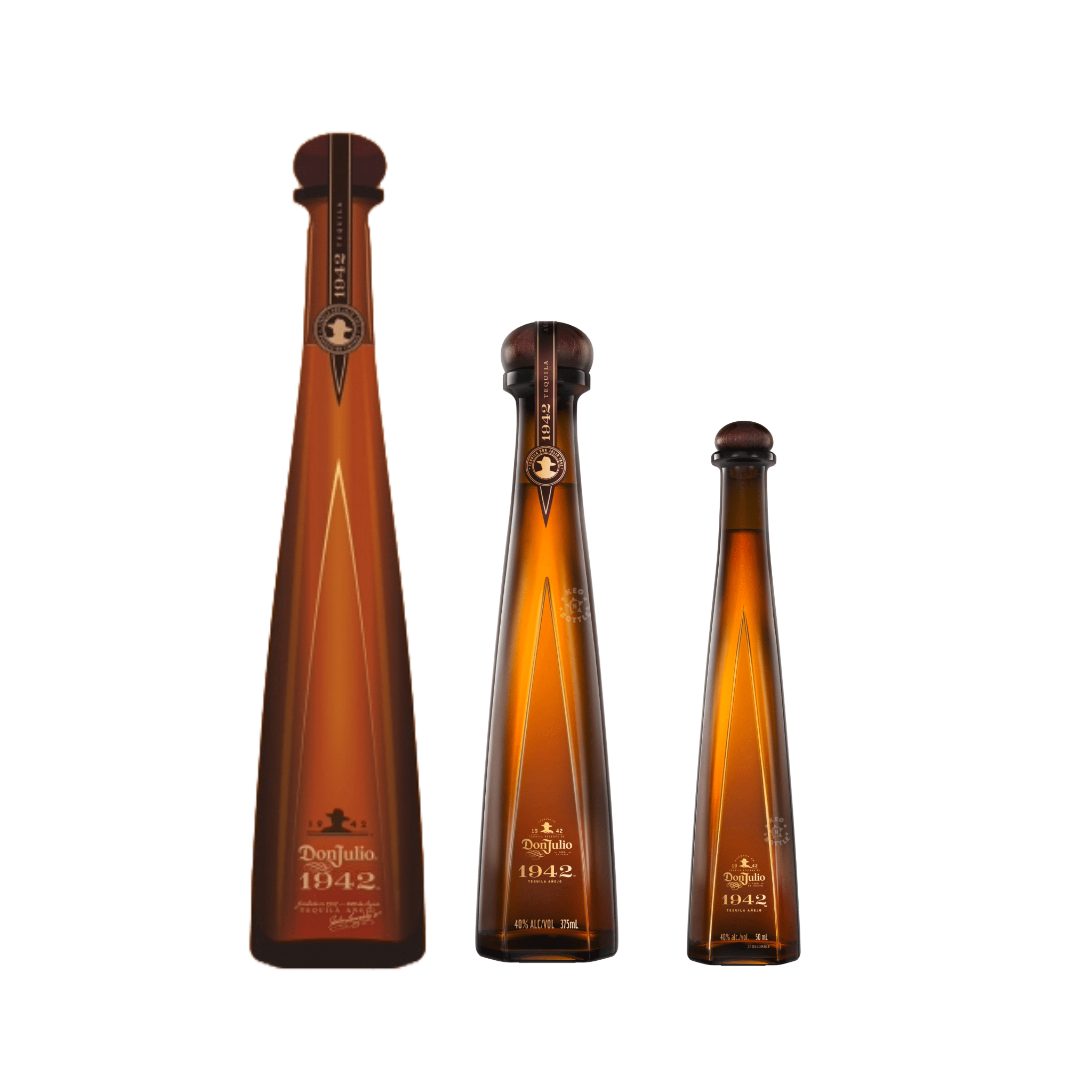 Don Julio 1942 Anejo Tequila Combo Pack (50ml + 375ml + 750ml)