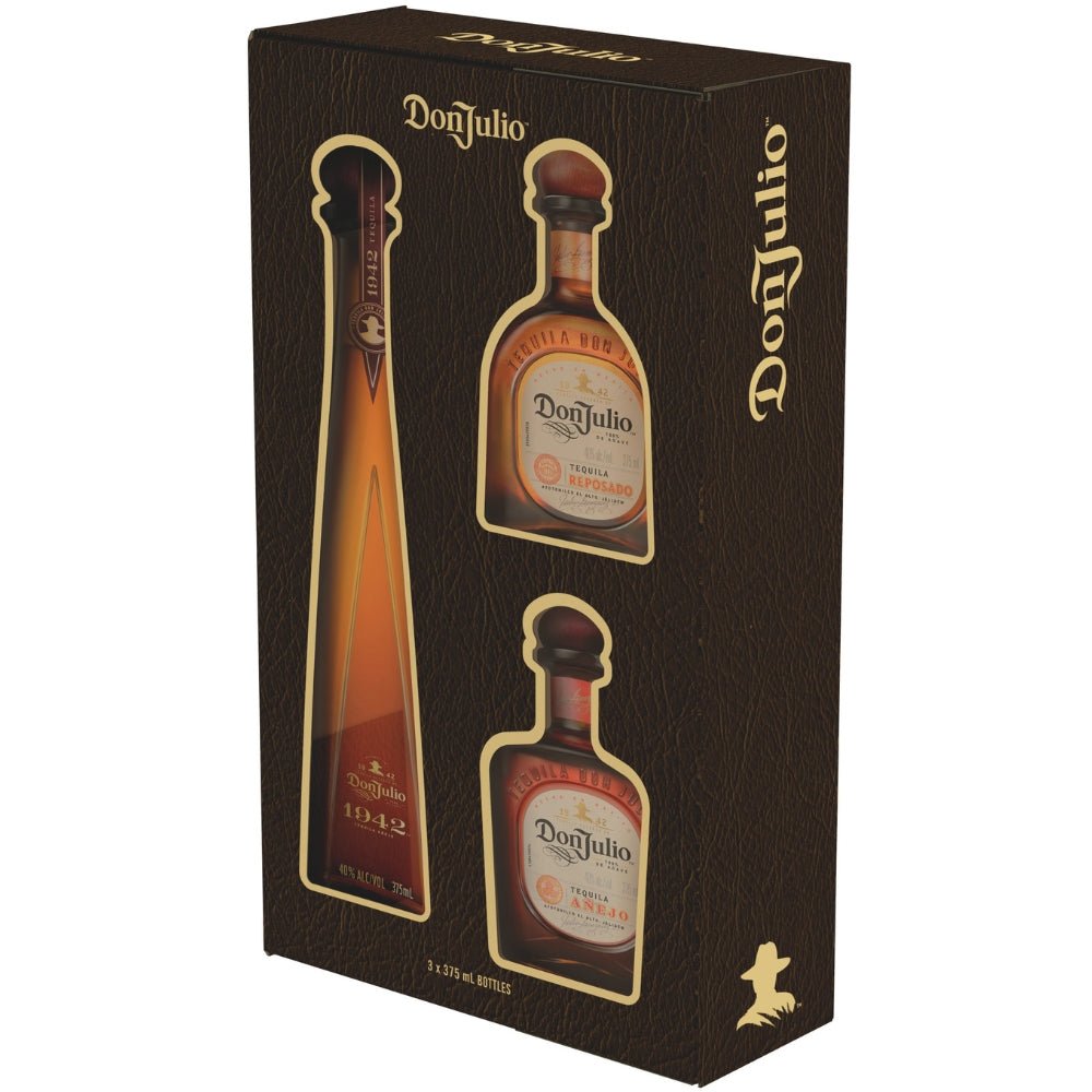 Don Julio Tequila Gift Pack – 1942, Anejo & Reposado Specialty Pack (3 x 375 ml)