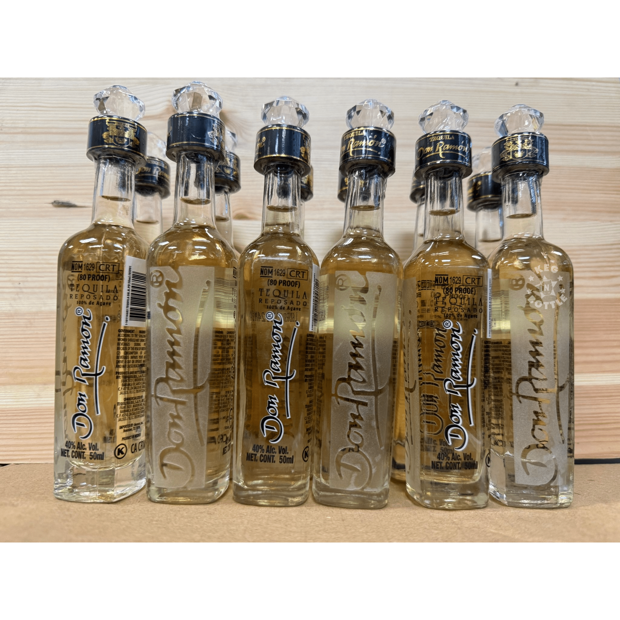 Don Ramon Miniature Reposado Tequila (12 x 50 ml)