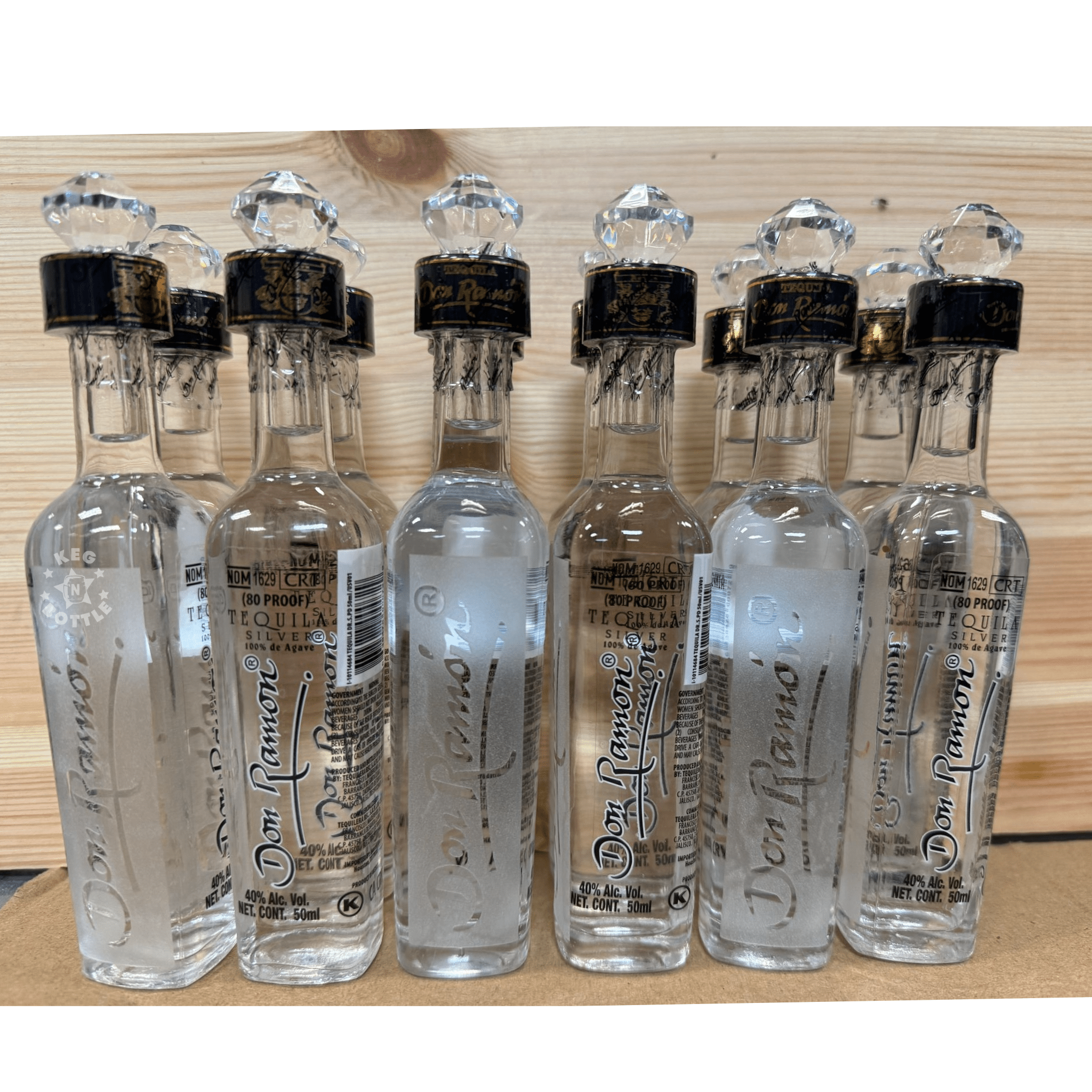 Don Ramon Silver Tequila Miniatures (12 x 50ml)