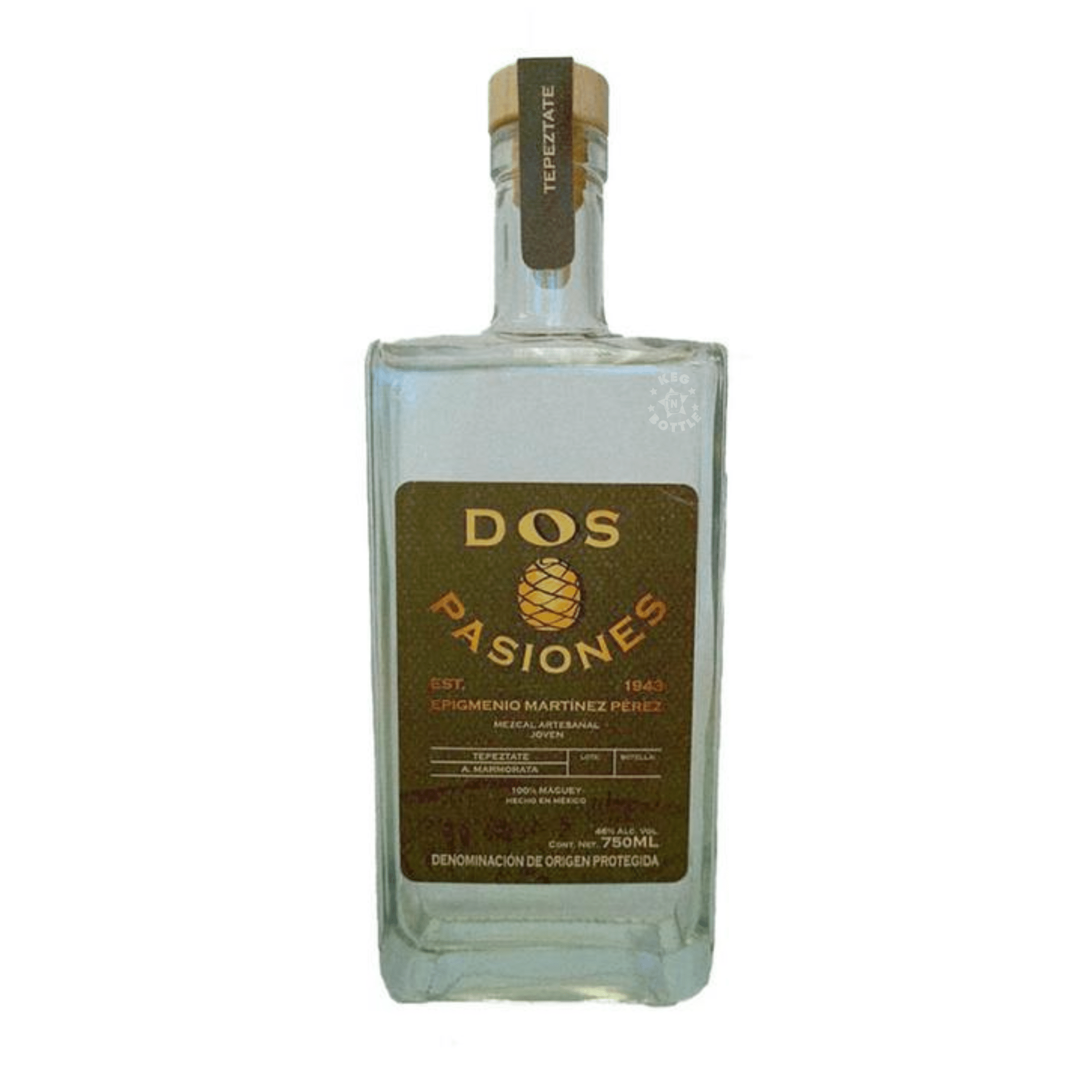Dos Pasiones Tepeztate Mezcal (750 ml)