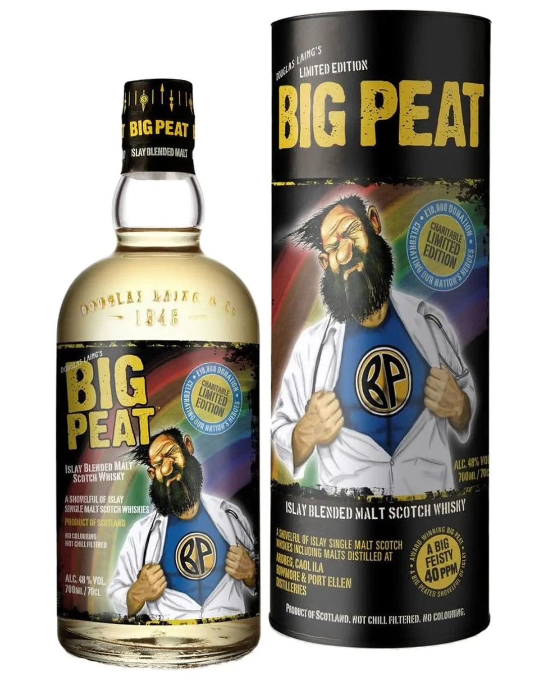 Douglas Laing Big Peat Heroes Edition Whisky, 70 cl