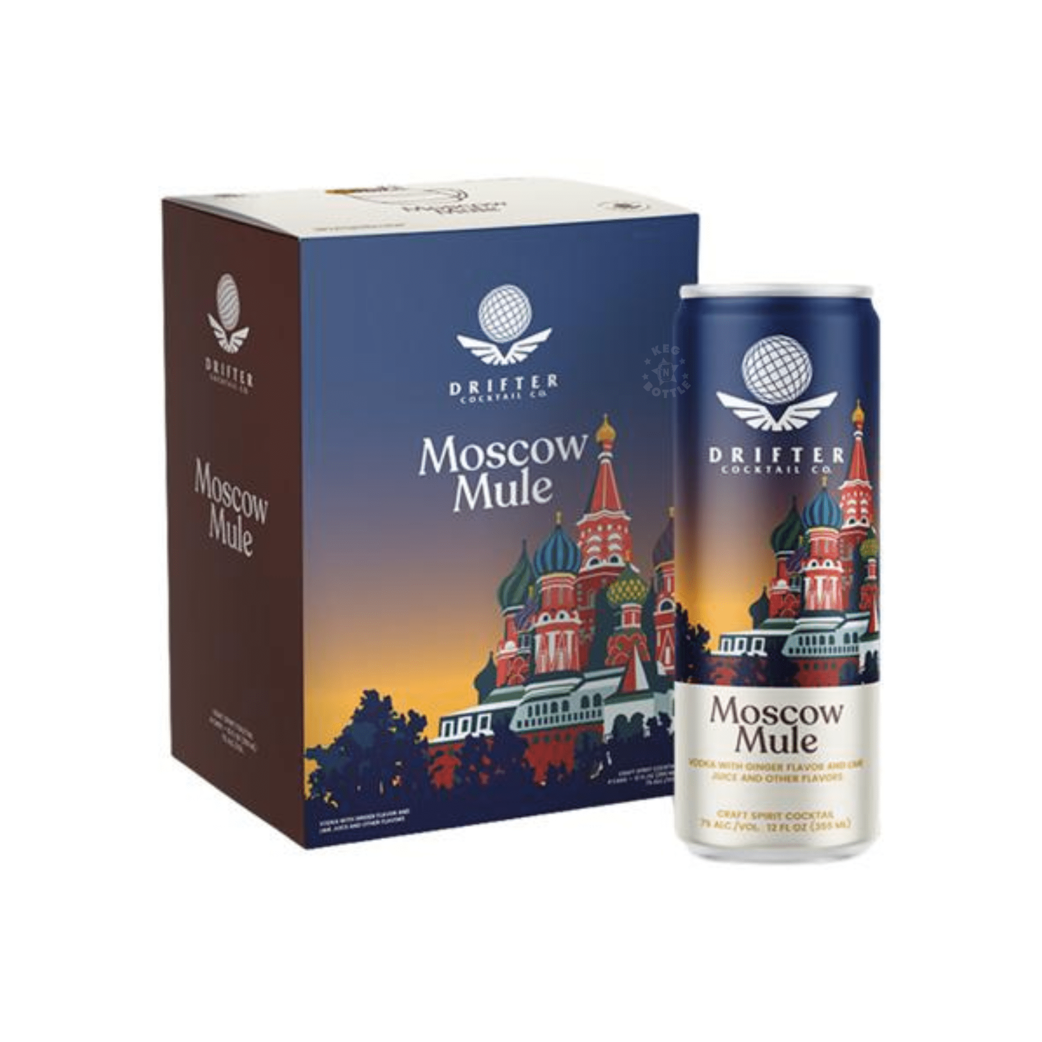 Drifter Craft Cocktails Moscow Mule (4 Pack)