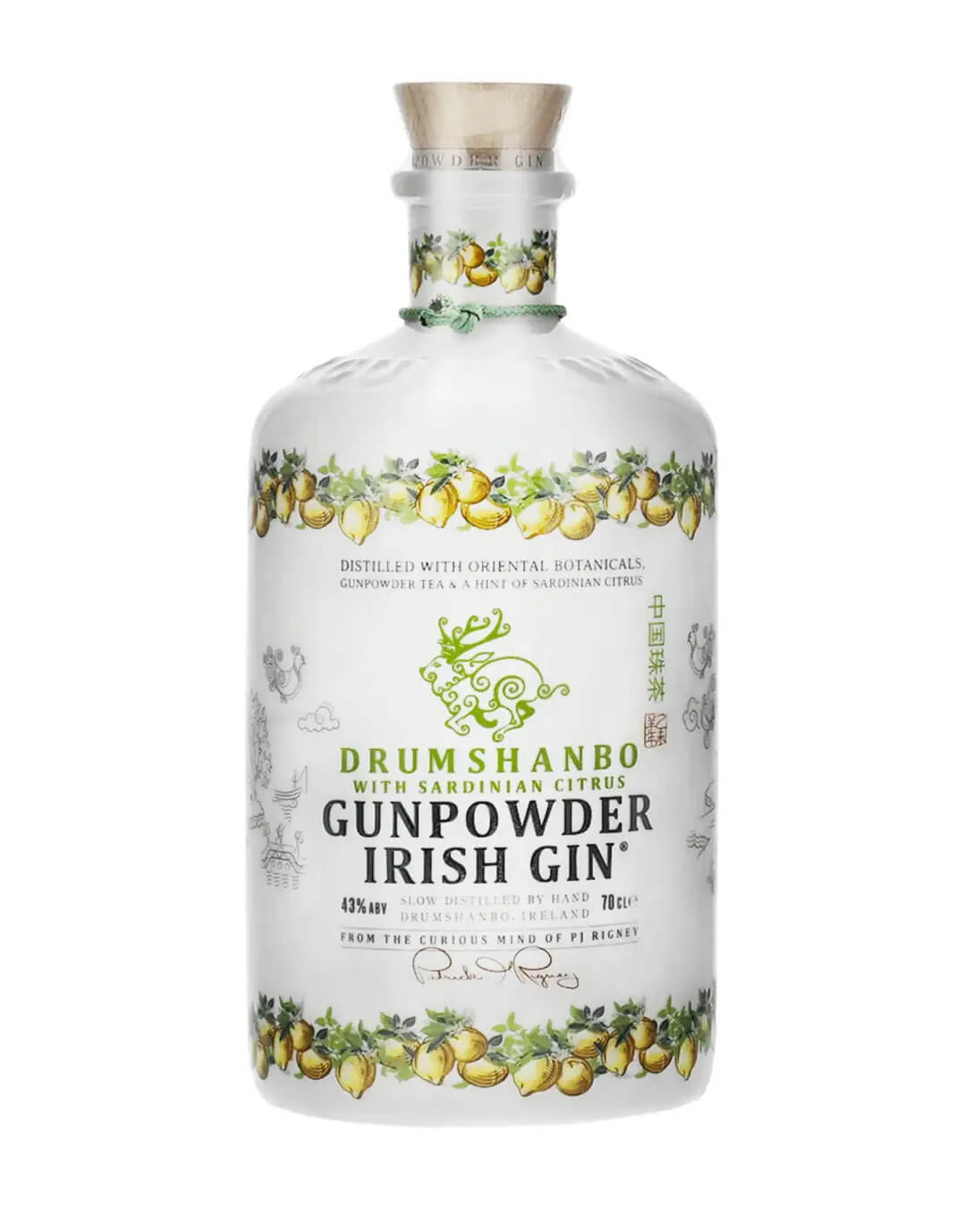 Drumshanbo Sardinian Citrus Gin Creamic Edition, 70 cl