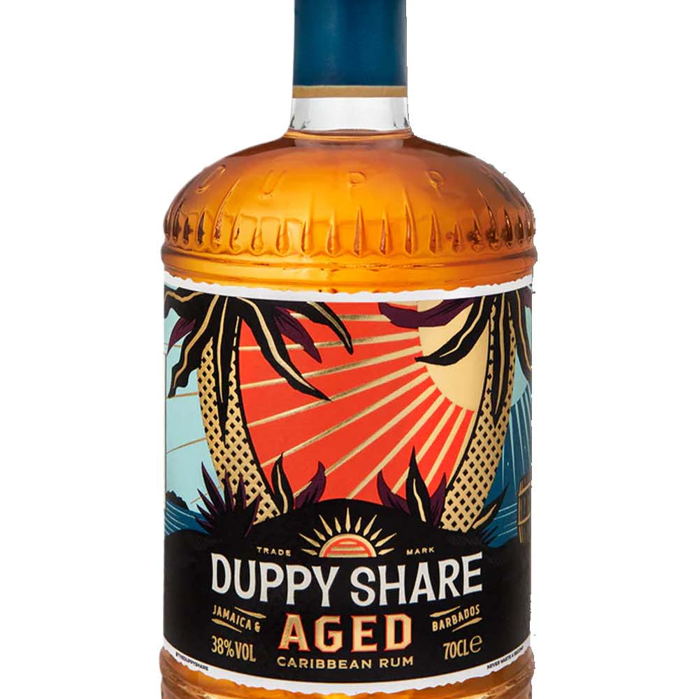 Duppy Share Aged Caribbean Rum, 70 cl