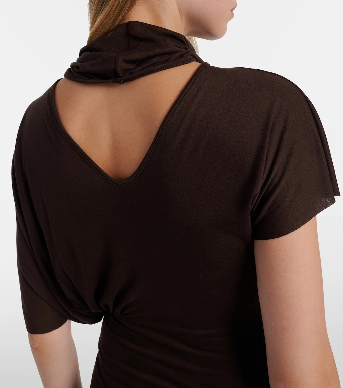 Rick Owens - Lilith draped jersey gown