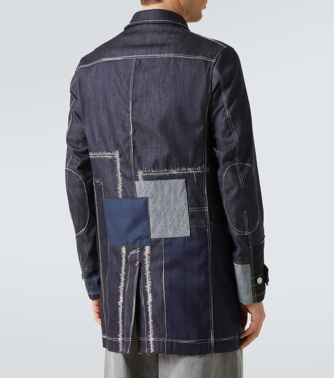 Junya Watanabe - x Levi's® patchwork jacket