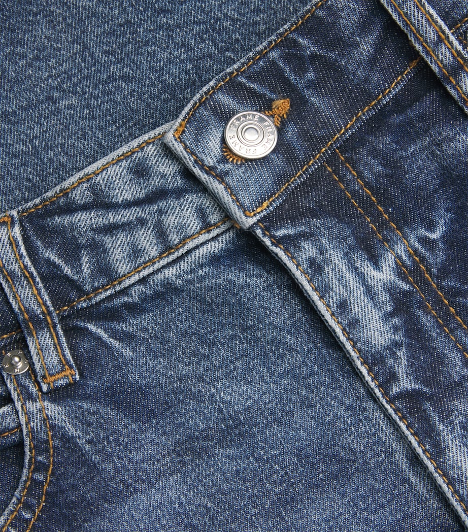 FRAME Blue The Arrow Jeans