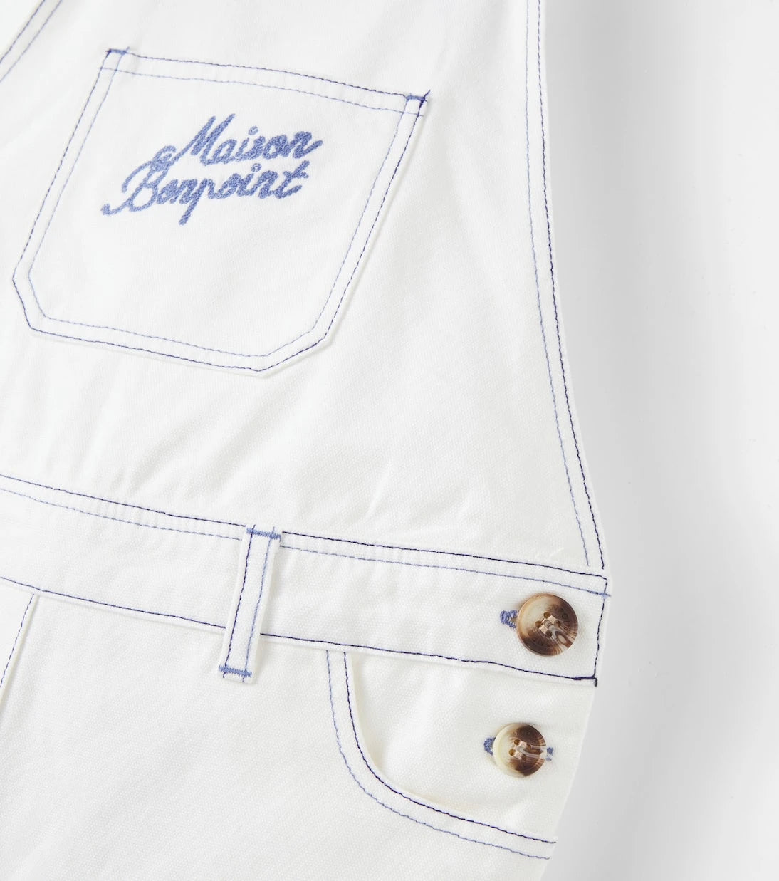 Bonpoint - Laga logo cotton overalls