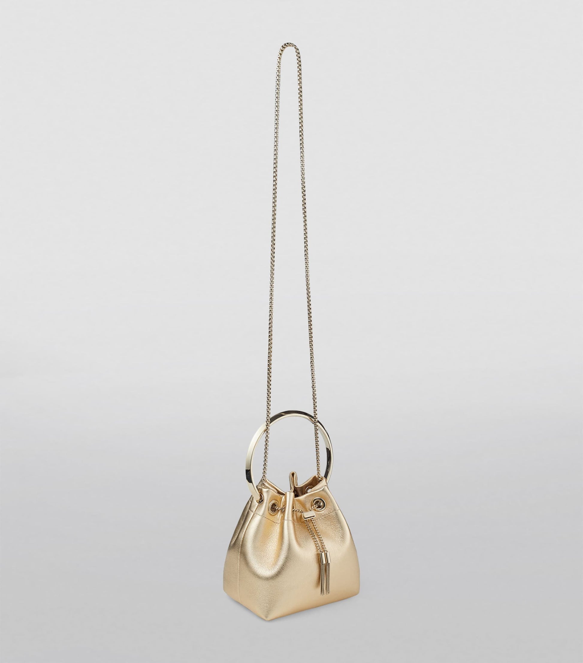 Gold Bon Bon Top-Handle Bag