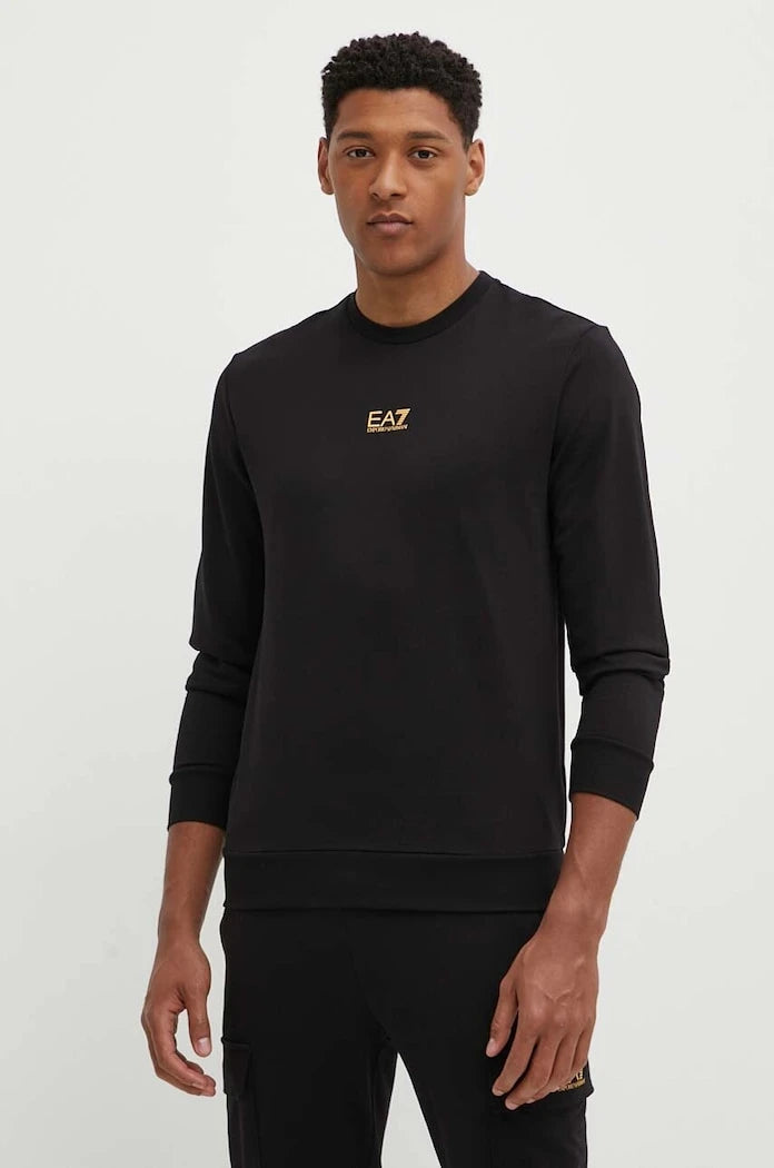Памучен суичър EA7 Emporio Armani