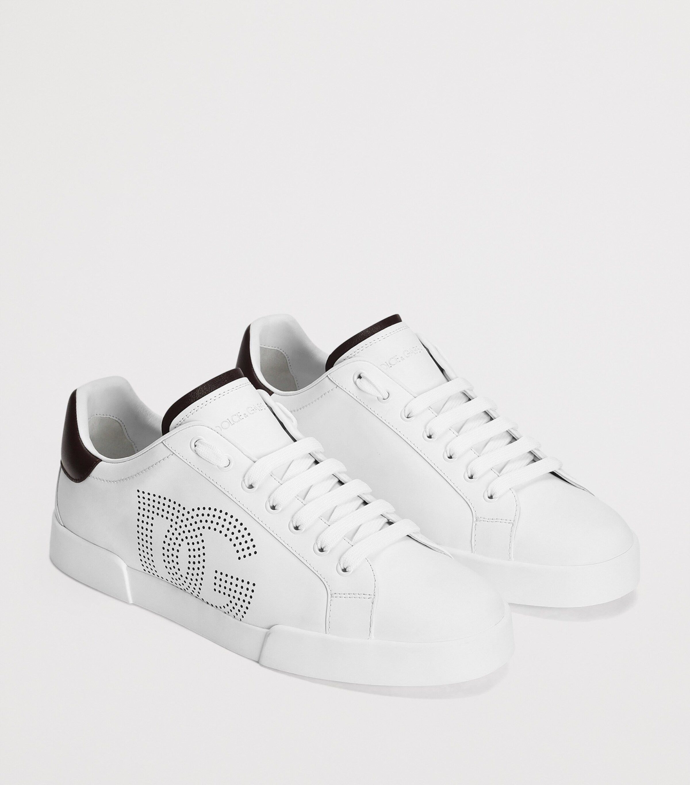 Dolce & Gabbana Leather Portofino Sneakers