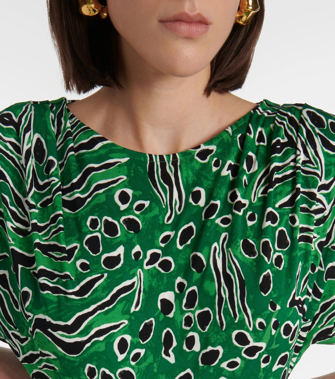 Diane von Furstenberg - Gertrude printed midi dress