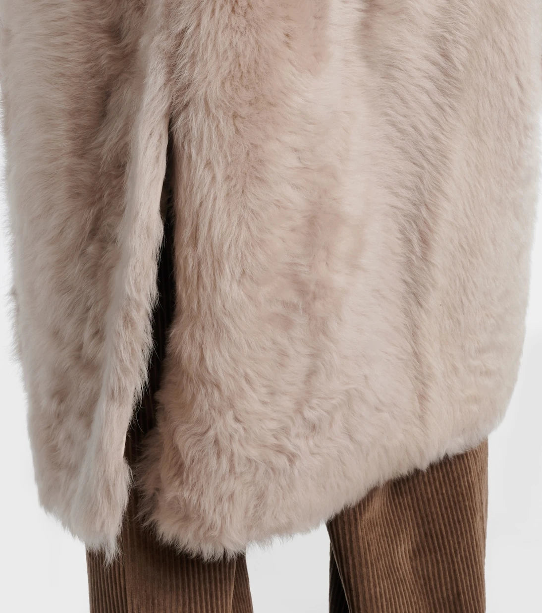 Brunello Cucinelli - Double-breasted shearling coat