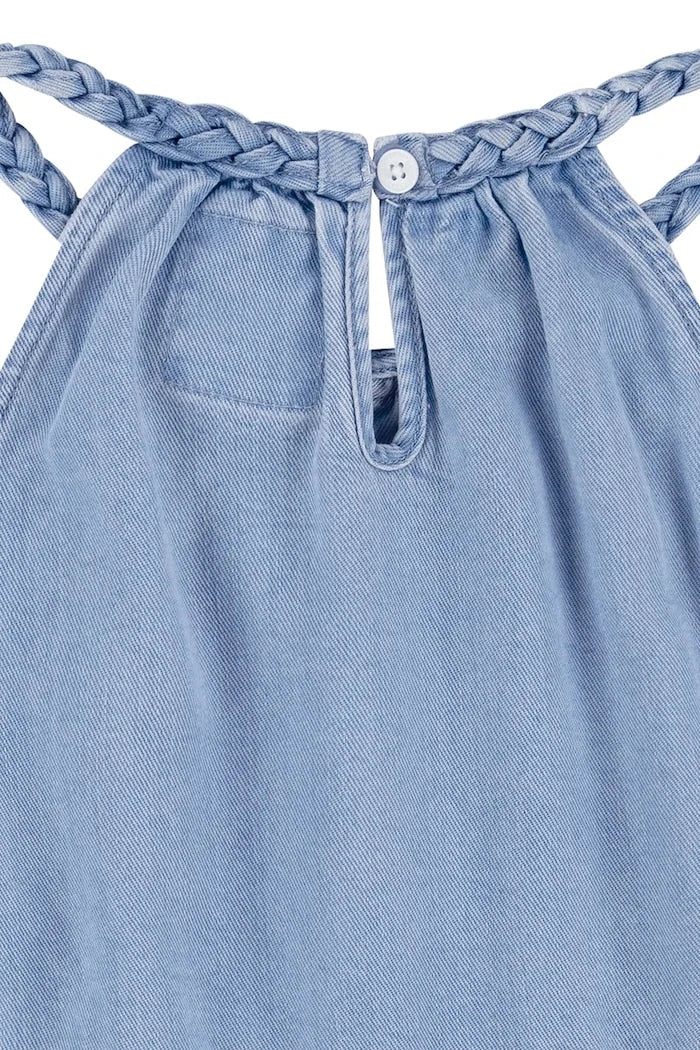 Levi's HALTER TIERED DRESS