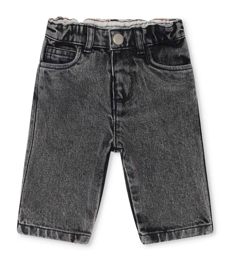 Bonpoint Elasticated-Waist Denim Shorts (6-36 Months)